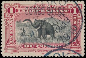 1909, kleine Gruppe von 4 Briefmarken der Fürsten Mols Ausgabe, OBP Nr. 40PT (Position 38), 41PT (Blattposition 13), 43PT (Position 17), 46PT (Position 31) und 48PT (Position 48) alle mit Lindekens Zertifikaten, einwandfrei
