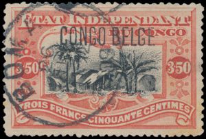1909, kleine Gruppe von 5 Briefmarken der Prinzenausgabe, alle mit Fehlern und Beschädigungen, OPB Nr. 40PT (Position 41), 41PT (Position 13), 45PT (Position 36), 46PT (Position 11) und 47PT (Position 20) alle mit Lindekens Zertifikaten, zu prüfen