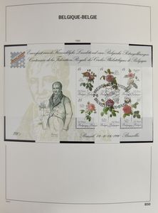 1849/2008 Uitgebreide startverzameling in 4 Davo albums w.o. veel volledige reeksen, blokken en boekjes, zm/m/ntz