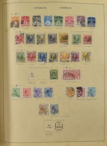 Schwaneberger Permanent album, Europa 1922 met behoorlijk veel zegels w.o. Duitsland, Frankrijk, Groot-Brittannië, goed na te zien, ntz 
