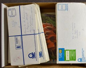 1975/1978 Samenstelling reeksen **, nieuwigheden in omslagen van de post + FDC's in hoeveelheden, zm
