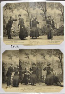 Schommel, 1903/jaren '30, mooie samenstelling in ordner (180 stuks)