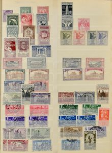 1931/1991 Verzameling in insteekboek, waarbij veel volledige reeksen, ook blokken, zm/m (Yv. €2.500 CWI)