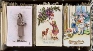 Diverse onderwerpen, oude kaarten (+/-900 stuks)