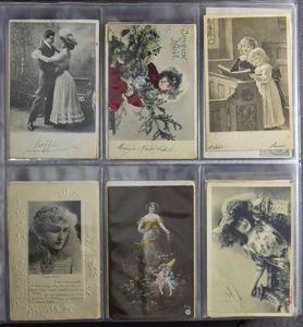 Diverse, oude kaarten, w.o. Nels, landschappen & varia 