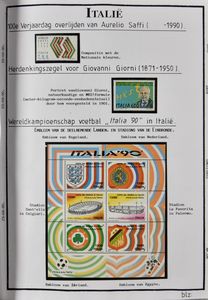 1958/2001 Verzameling in 2 Davo albums, incl. blokken en boekjes, zm