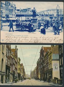 Rotterdam, w.o. veel prachtige stadszichten, alle oudere (+/-200 stuks)