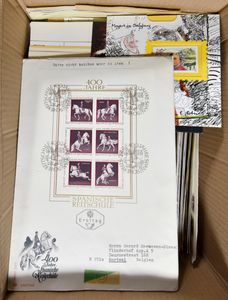 1967/2008 Honderden w.o. FDC's, Christkindl, etc., zm/m/ntz