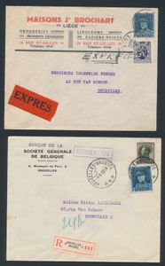 1912/1936 Samenstelling tientallen brieven, hoofdzakelijk Pellens en Kepie, zm/m/ntz