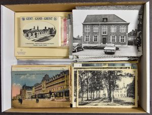 Diverse plaatsen, alle periodes, w.o. 2 carnets en enkele snapshots (+/-250 stuks)