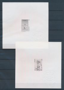 N° 2989, 3002/3 en 3179 in ministervelletjes, zm (OBP €200)