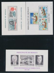 BS 19 and 23 and BL 39a, vf (Yv. €330)