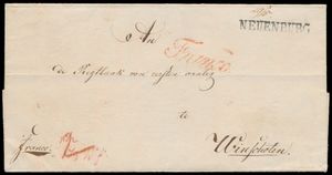 1821 Vorläufer von Neuenburg nach Winschoten, 