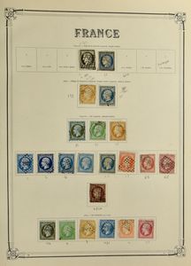 1849/1954 Verzameling in oude klemband vanaf klassiek (gemengde kwaliteit) met betere zegels w.o. Samothrace, Ader, zm/m/ntz 