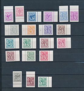 1974/1982 Samenstelling 20 waarden 