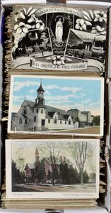 Diverse plaatsen, oude kaarten (+/-900 stuks)