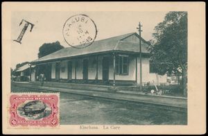 1918, picture postcard franked with OBP n° 65 
