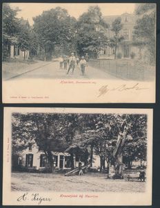 Haarlem, w.o. betere, mooie stadszichten, alle oudere (+/-220 stuks)
