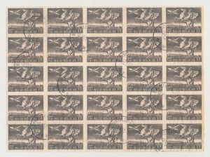 N° 810A in vel van 25 (zonder boorden), zm/m (OBP €500)