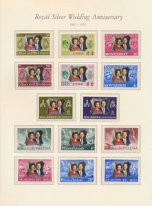 Omnibusreeksen 1972, 1973, blokken New Zealand, e.a., zm