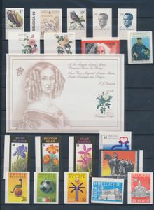 1990 Samenstelling 14 reeksen en 1 blok, zm (OBP €605)