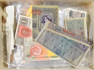 BANKBILJETTEN : Verschillende kwaliteiten (100 den stuks)