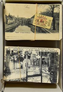 Ghent, with better cards and publishers (including Bauwens, Suqq, Hoffmann, etc.) (+/-250 items)