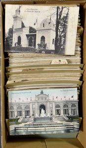 Diverse w.o. Brussel 1910, Antwerpen 1930, Luik 1905 en 1930 en Gent 1913 (+/-600 stuks)