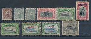 1886/1962 Very complete collection **/* of the EIC, Belgian Congo and Ruanda-Urundi, almost all the sets complete, messages blocks, taxed, to be checked, important catalogue value, vf/f