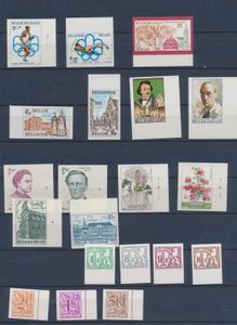 1975/1985 Samenstelling enkele losse waarden + TX en dienst, zm