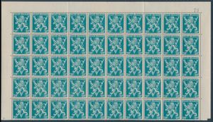 1936/1948 Voorraad diverse uitgiften in vellen en veldelen, na te zien op kwaliteit, interessant voor plaatfouten, kleurnuances, enz., zm/m/ntz (Hoge cataloguswaarde)