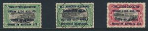 Type 28-Cu (one mint MH and one used) and type 29-Cu, 