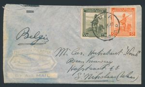 1946 Air letter franked 