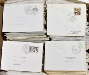 1960/1980, 5 dozen met speciale afstempelingen, o.a. 1° dag, enorme kostprijs, m