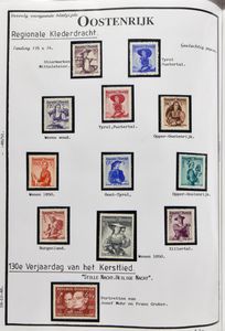 1914/2001 Verzameling in 3 Davo albums, zm