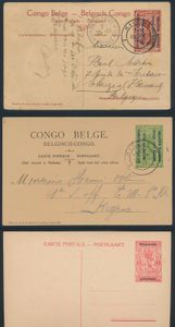 1918/1923, small lot of 6 postal stationery items mostly with view and used (only 2 mint), vf/f