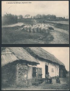 Frêne, y compris quelques belles vues de villages (10 pièces)