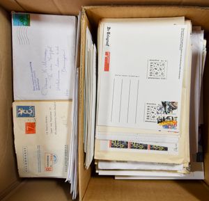 Von 1960er bis 1990er Jahre, einschließlich FDCs, eingeschrieben, usw., Hunderte von Stücken, einwandfrei/schön/zu kontrollieren