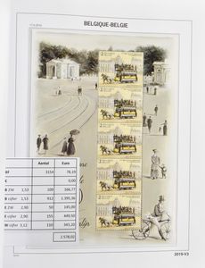 1969/2019 Verzameling blokken en boekjes in 2 albums, zm/m (Frankeerwaarde: €2.578 + 10x PRIOR)