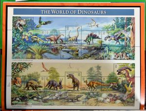 1992/1999 Set of 8 commemorative stamp yearbooks, nice thematics, vf