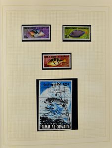 Fish, very nice collection in album, vf