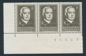 1955/1962 Voorraad in vellen en veldelen, zm/m (Hoge cataloguswaarde)