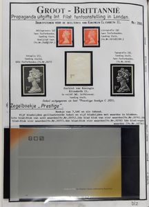 1968/2001 Verzameling in 3 Davo albums met o.a. veel booklets en Prestige booklets, vf