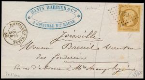 1854 N° 9a Présidence 