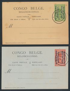 E.P. Stibbe N° 7 and 8 cancelled 