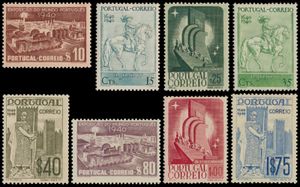 1940 Volledige jaargang incl., LP, enkele kleine gebreken in lage waarden (tanding) en LP 