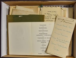MENU's: Diverse, w.o. 6 van de S.S. Normandie (1938) (Totaal: meer dan 100 stuks)