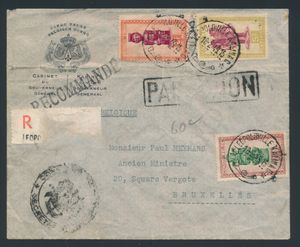 1949 Letter franked 