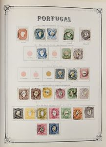 1853/1990 Uitgebreide verzameling in Yvert klemband, met goed klassiek, latere jaren meest postfris, periode 1915/1973 ontbreekt, zm/m
