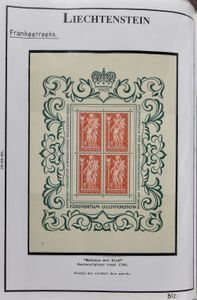 1956/2001 Sammlung im Davo-Album inkl. Blöcke, einwandfrei, einwandfrei 